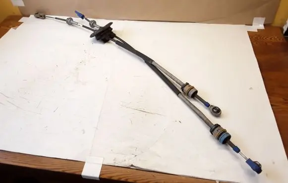 Peugeot 308 Gear shift cable linkage 119174108