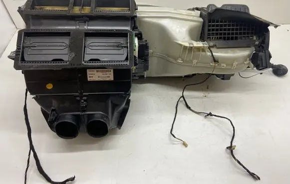 Interior heater climate box assembly