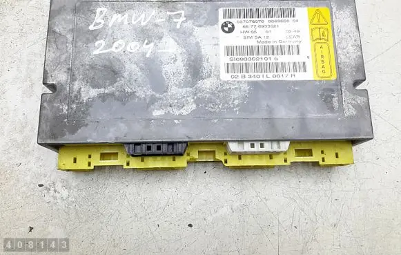 BMW 7 E65 E66 Airbag control unit/module 65776933021