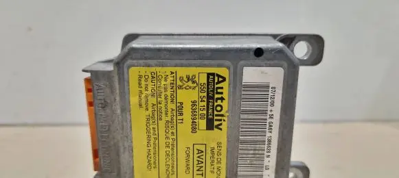 Peugeot 206 Airbag control unit/module 9636894080