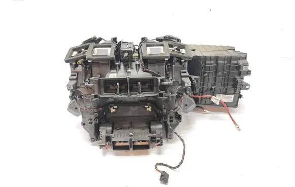Interior heater climate box assembly