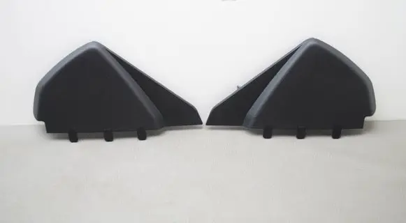 Dashboard side end trim