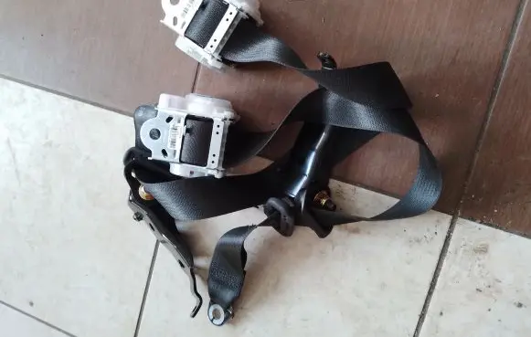 Tesla Model S Rear seatbelt