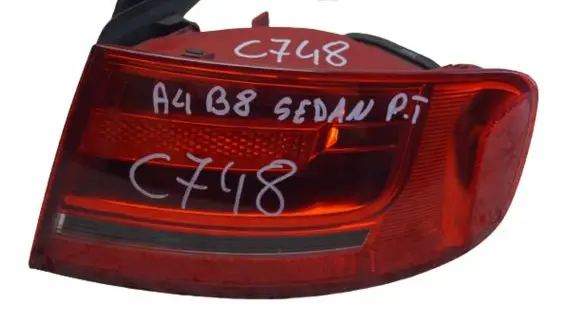 Audi A4 S4 B8 8K Rear/tail lights