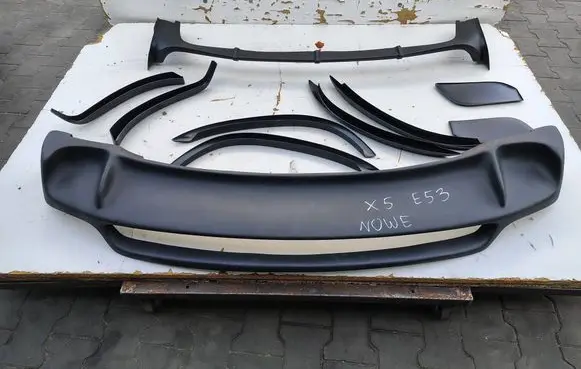 BMW X5 E53 Front bumper splitter molding