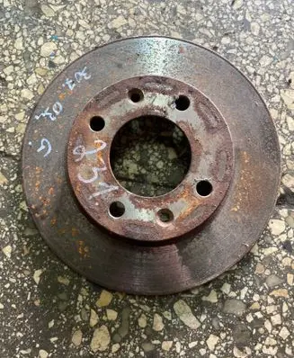 Peugeot 307 Rear brake disc