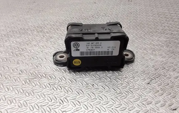 Volkswagen Golf Plus ESP acceleration yaw rate sensor 1K0907655D CV75K2821M