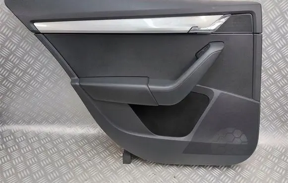 Skoda Octavia Mk3 (5E) Rear door card panel trim 5E5867663