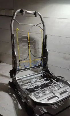 Mazda 3 III Driver seat console base 