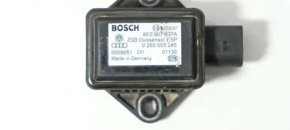 Audi A4 S4 B6 8E 8H ESP acceleration yaw rate sensor 8E0907637A
