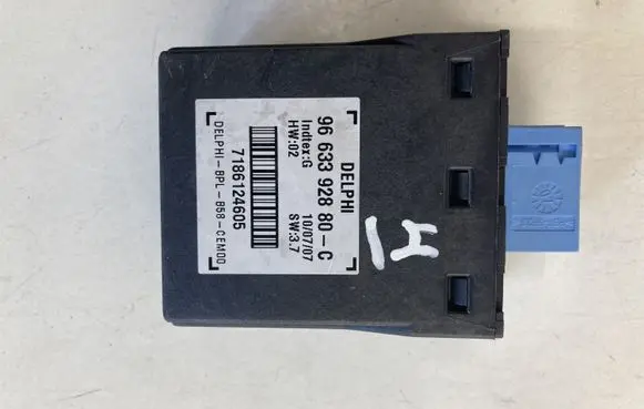 Citroen C4 Grand Picasso Alarm control unit/module 9663392880C