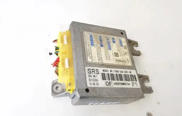 Honda Jazz Airbag control unit/module 77960saag921m1 55133355
