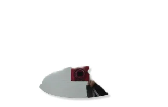 Fiat 500 Wing mirror glass 71740496