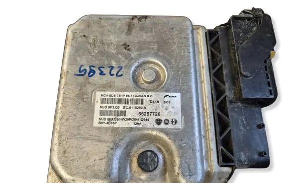 Fiat Fiorino Engine control unit/module 55257726 B9Y3D639