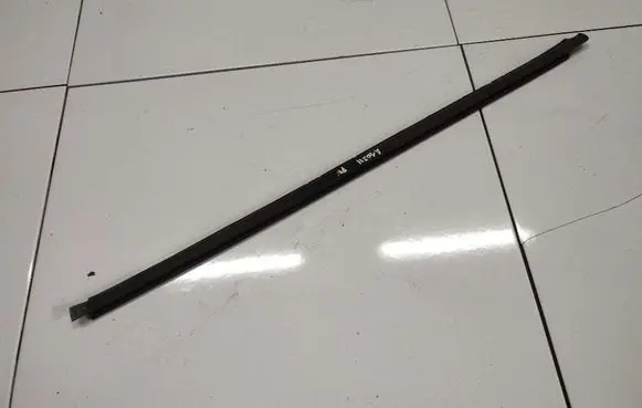Front door glass trim molding