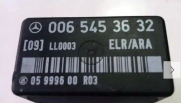 Mercedes-Benz E W124 Other relay 0065453632 059996003