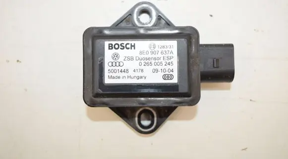 Audi A4 S4 B6 8E 8H ESP acceleration yaw rate sensor 8E0907637A