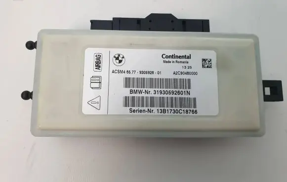 BMW X5 F15 Airbag control unit/module 9305926 A2C90460000