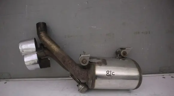 Porsche 911 997 Rear muffler/silencer tail pipe Bitdcnjrdbjhf
