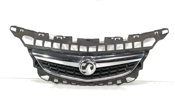Opel Astra J Front bumper upper radiator grill 13266577