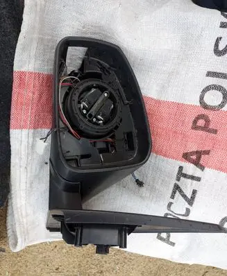 Renault Laguna III Front door electric wing mirror 