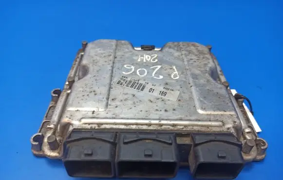 Peugeot 206 Engine control unit/module 0281010594 EDC15C2 9642013980