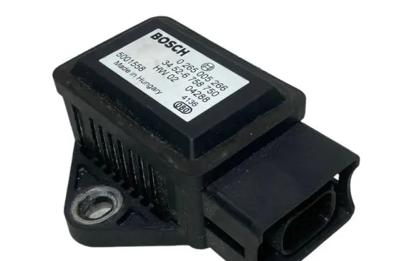 BMW 5 E60 E61 ESP acceleration yaw rate sensor 6758750 34526758750 0265005266
