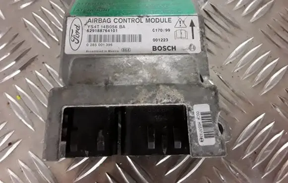 Ford Focus Airbag control unit/module YS4T14B056BA 0285001396