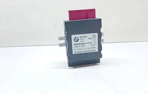 BMW 3 E90 E91 Fuel injection pump control unit/module 7229173 16147229173
