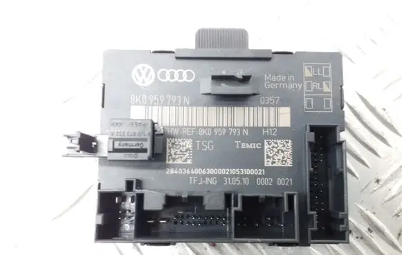 Audi A4 S4 B8 8K Door central lock control unit/module 8K0959793N