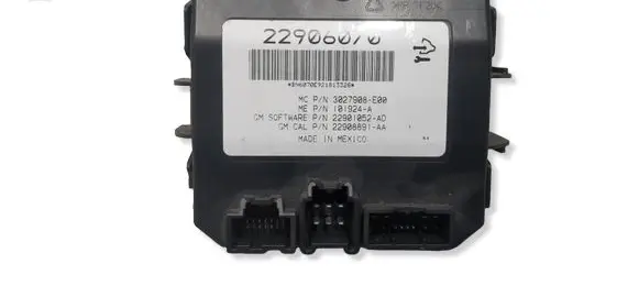 Opel Insignia A Tailgate/trunk control unit/module 22906070