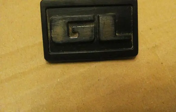 Volkswagen Golf II Fender model badge letters 191853688