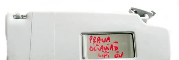 Skoda Octavia Mk2 (1Z) Sun visor 1Z0857552 5J2857552