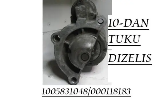 Peugeot 307 Starter motor 1005831048 000118183