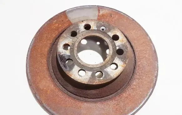 Audi A6 S6 C6 4F Rear brake disc neventiliuojamas