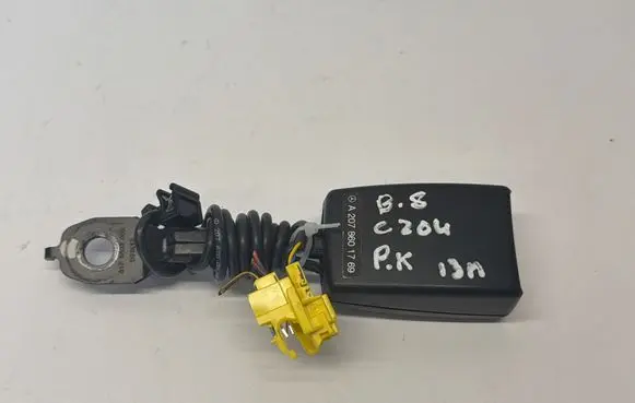Mercedes-Benz C W204 Front seatbelt buckle A2078601769