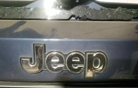 Jeep Renegade Manufacturer badge logo/emblem 