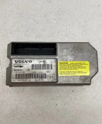 Volvo S60 Airbag control unit/module 8651523 0285001456 020227042601