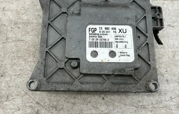 Opel Astra J Engine control unit/module 12992406 5WK9395 7052802562