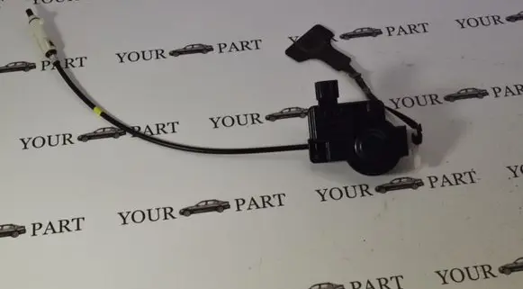 Fuel tank cap lock motor