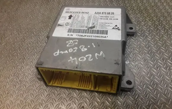 Mercedes-Benz C W204 Airbag control unit/module 2048706826
