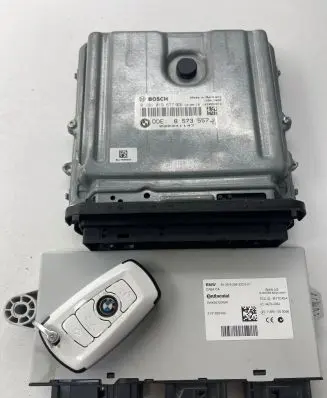 Engine ECU kit and lock set