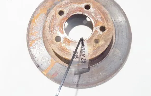 Opel Meriva A Rear brake disc neventiliuojamas