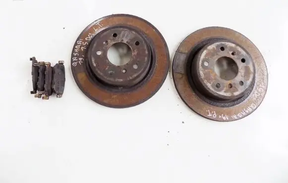 Nissan Qashqai Rear brake disc