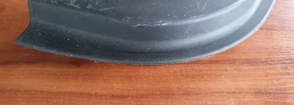 Mazda 2 Front door glass trim molding
