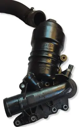 Audi A6 S6 C7 4G Oil filter mounting bracket 059115389T PA66GF50 1120121S02