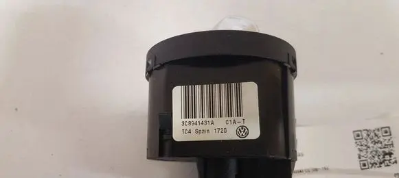 Volkswagen PASSAT CC Light switch 3C8941431A