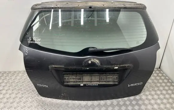 Toyota Verso Tailgate/trunk/boot lid