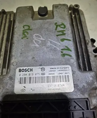 Renault Scenic III - Grand scenic III Engine control unit/module 0281019075 237101074R 1039S55217