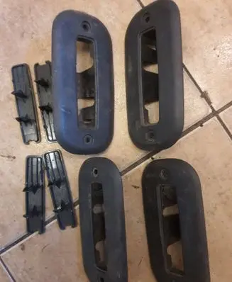 Volkswagen Sharan Rear seat rail trim cover 7m0883087 7M3881087